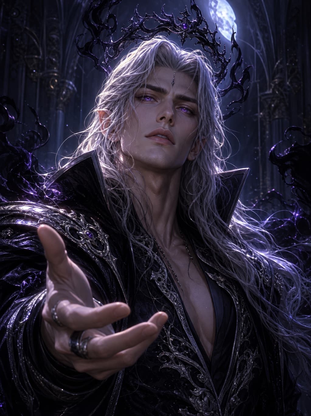 Portrait of Aethren Moonscar